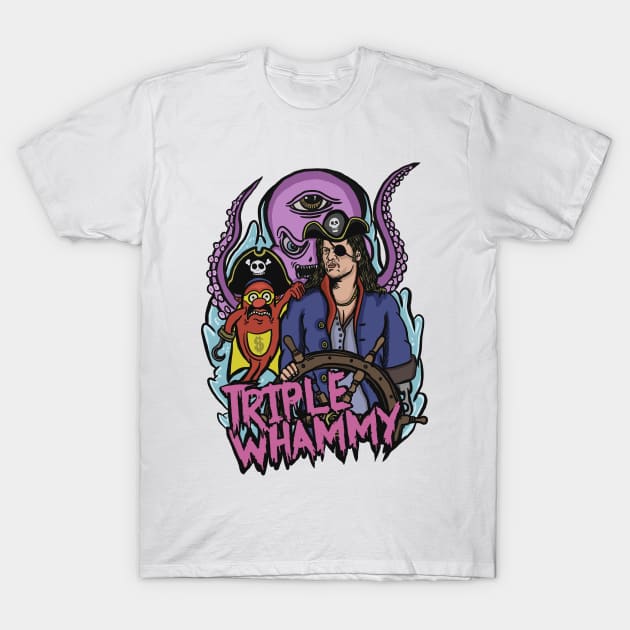 Triple Whammy T-Shirt by Two Man Power Trip